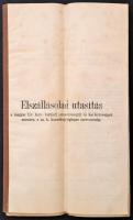 1869 Elszállásolási utasítás a m. kir. honv. kerületi parancsnokságok és hadbiztosságok számára, a m...