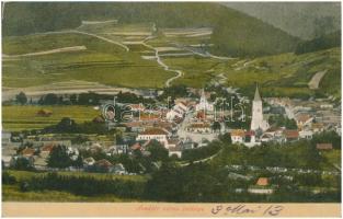 1913  Svedlér, Svedlár; látkép, templomok. Kiadja Szlovik Jenő / general view with churches