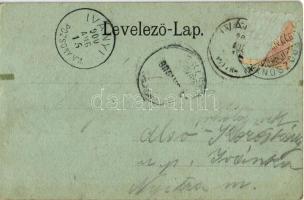 1899 Pozsony, Pressburg, Bratislava; Árvíz szeptember havában / Hochwasser / flood in September (Rb)