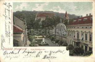 1900 Miskolc, Avas, Erzsébet tér. Kiadja Ferenczi B. (apró lyuk / tiny hole)