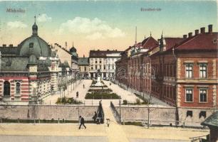 1917 Miskolc, Erzsébet tér, Kaczián István üzlete (EK)