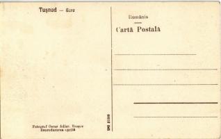 Tusnádfürdő, Baile Tusnad; vasútállomás gőzmozdonnyal. Oscar Adler / Bahnhof / Gara / railway statio...