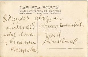 1934 El "Graf Zeppelin" aterrizado en Campo de Mayo. Foto aerea Bauer 14298 / Graf Zeppeli...