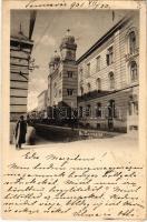 1901 Temesvár, Timisoara; Belvárosi zsinagóga / Cetate Synagogue / Sinagoga din Cetate (EK)