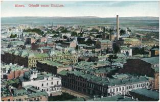 Kiev, Kiew, Kyiv; Obshchiy vid Podola / general view of Podil (Podol) neighbourhood (EK)
