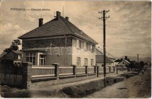 Ipolypásztó, Pásztó, Pastovce; Cetnická stanice / Rendőrség / police station (fa)