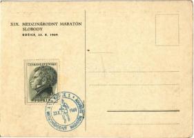 1949 Kassa, Kosice; 19. Kassai Békemaraton (legrégibb maratoni futóverseny Európában, a második legr...