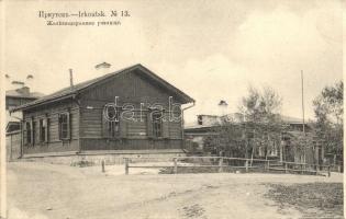 Irkutsk, Railway School. Phototypie Scherer, Nabholz & Co. (EK)