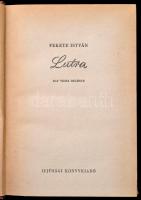 Fekete István: Lutra. Egy vidra élete. Szilvásy Nándor rajzaival. Bp.,1955,Ifjúsági. Kiadói félvászo...