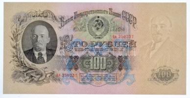 Szovjetunió 1947. 100R I. típus T:I /  Soviet Union 1947. 100 Rubles Type I. C:UNC Krause 231.