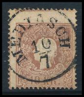 10kr II light brown with shifted perforation 