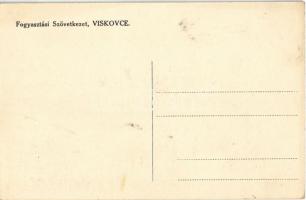 Ipolyvisk, Hontvisk, Vyskovce nad Iplom; Potravny Spolok / Fogyasztási szövetkezet üzlete, igazgató ...