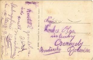 Stubnyafürdő, Túróchévíz, Stubnianske Teplice, Turcianske Teplice; Kávéház és vendéglő / Cesky Pivov...