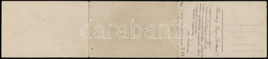 Trencsénteplic, Trencianske Teplice; 3-részes panorámalap / 3-tiled panoramacard s: K. Ondreicka (EK...