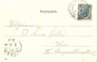 1904 Hranice, Mährisch Weisskirchen; Art Nouveau frame (EK)