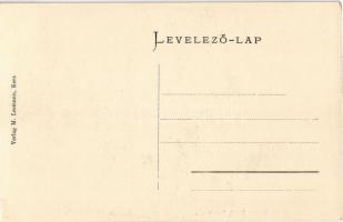 Kerc, Kerz, Kertz, Kierz, Carta; kolostor rom, templom belső. M. Lesmann kiadása / Abtei, Kirche / a...