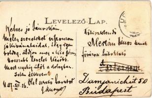 1907 Udvard, Dvory nad Zitavou; Kálvária / calvary (EK)