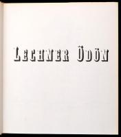 Bakonyi Tibor-Kubinszky Mihály: Lechner Ödön. Bp.,1981, Corvina. Kiadói egészvászon-kötés, kiadói pa...