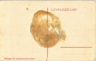 Tótsóvár, Sóvár, Solivar; templom. Schulhoff Mór kiadása / church (ragasztónyom / gluemark)