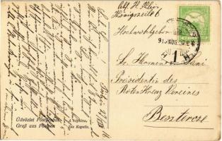 1916 Pöstyén, Piestany; kápolna / chapel