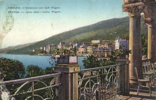 Abbazia - 3 régi városképes lap / 3 pre-1945 town-view postcards