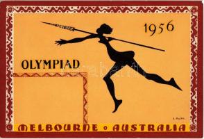 1956 Olympiad. Melbourne Australia / 1956 Summer Olympics s: J. Rajko