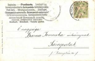 1904 Asian art postcard. Theo Stroefer Serie 899. No. 2. (EK)