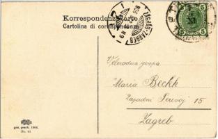 1906 Trieste, Trieszt; Piazza della Caserma, Drogheria / square at the military barracks, drogerie