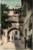 1906 Trieste, Trieszt; Arco di Riccardo, Opolo Lissa / arch, shop