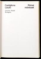 Castiglione László: Római művészet. Bp., 1971, Corvina. Gazdag képanyaggal illusztrált. Kiadói egész...