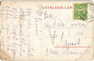 1916 Salgótarján, Zagyvai rakodó, iparvasút. 955. / industrial railway (kopott él / worn edge)