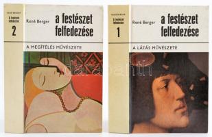 René Berger: A festészet felfedezése 1-2. 1. kötet: A látás művészete. 2. kötet: A megítélés művészete. Bp.,1977, Gondolat. Második kiadás. Kiadói papírkötés, jó állapotban.