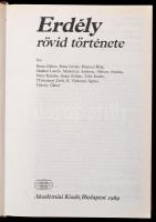 Erdély történetével foglalkozó könyvek, 2 db:

Erdély rövid története. Szerk.: Köpeczi Béla. Bp., ...