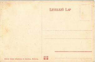 Kalocsa, Szent István utca, Karácsonyi Lajos üzlete, Közgazdasági Bank. Jurcsó Antal kiadása