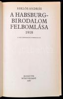 Siklós András: A Habsburg-birodalom felbomlása. 1918. Bp.,1918, Kossuth. Kiadói kartonált papírkötés...