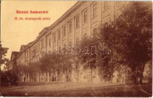 1907 Szekszárd, M. kir. törvényszéki palota. W.L. 768. (EK)