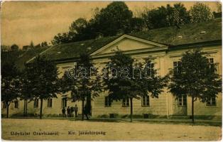 1908 Oravica, Oravita; Kir. Járásbíróság. W.L. (?) 9486. / county court (EK)