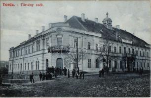 1909 Torda, Turda; Törvényszék. Füssy József kiadása / court
