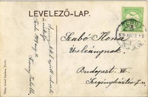 1909 Torda, Turda; Törvényszék. Füssy József kiadása / court