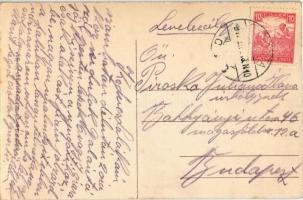 Galánta, Galanta; Királyi járásbíróság. Kővári P.R. hírlapcsarnok kiadása / county court