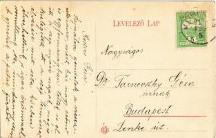 Korpona, Krupina; Takarékpénztár, Fő tér, Vártemplom / savings bank, main square, castle church  (EK...