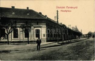 1910 Párkány, Stúrovo; Községháza. W.L. 4396. / town hall