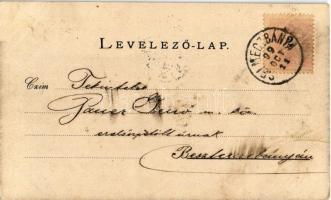 1899 Selmecbánya, Schemnitz, Banská Stiavnica;  (EK)