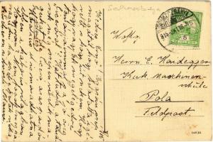 1915 Selmecbánya, Schemnitz, Banská Stiavnica; Kis  vasutunk nagy munkában. Joerges 1912 / narrow ga...