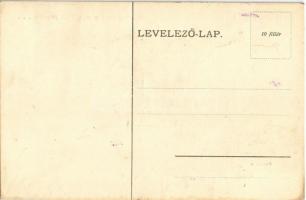 Selmecbánya, Banská Stiavnica; Ballag már a vén diák tovább... Studentika. Joerges Á. özvegye és fia...