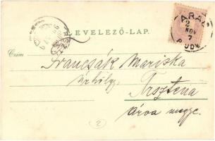 Arad, Pénzügyi palota. Bloch H. kiadása / Financial palace