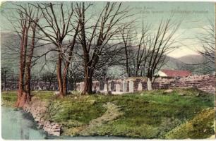 Ada Kaleh, Török temető / Türkischer Friedhof / Turkish cemetery (kopott sarkak / worn corners)