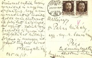 1935 Abbazia, Opatija; Bagno Lido / beach + Hotel Auguszt