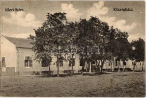 Niczkyfalva, Kutas, Nitchidorf; Községháza / town hall