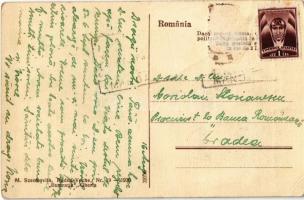 Oláhszentgyörgy, Sangeorgiul Roman, Sangeorz-Bai; Hebe szálloda, Mia és Dr. Nestor Domide villák / h...